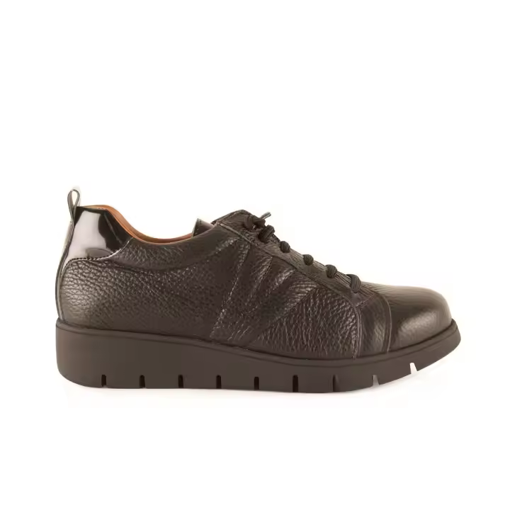 Zapatillas Casual negras de Piel by Chamby Piel Piel y textil Textil, extraible, efecto memoria y antibacteriano - 1