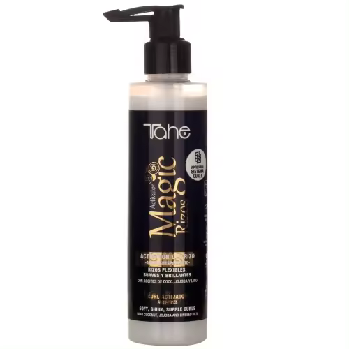 Tahe Activador del Rizo Magic Rizos para Método Curly - Hidratación Natural del Cabello y Rizos Definidos Sin Apelmazar - 1