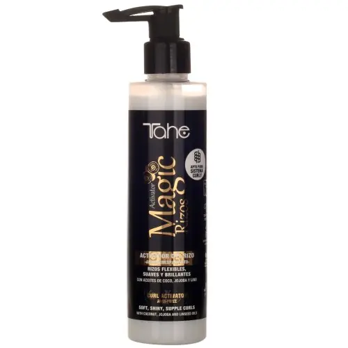 Tahe Activador del Rizo Magic Rizos para Método Curly - Hidratación Natural del Cabello y Rizos Definidos Sin Apelmazar - 1