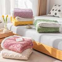 Manta Cama de Borrego, 150x210 y 210x230. Manta Doble Cara Franela y Sherpa, 100% Poliester, Suave y Caliente Invierno - details 3