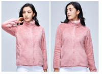 Nueva Estilo Otoño Invierno Chaqueta De Coral Polar Para Mujer Cierre De Cremallera Exterior De Poliéster Suave Y Cálida Ropa Casual - details 13