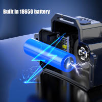 Linterna Frontal Recargable 2000mah LED Super Brillante T51 Inducción Luz De Escenario Impermeable Para Camping Y Trabajo - details 4