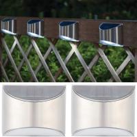 PORCHEDDU Paquete de 4 Luces Solares de pared para Exterior, impermeable, para Terraza, Valla, Escalera, Jardín, patio, barandilla, LED Blanco Cálido - details 19