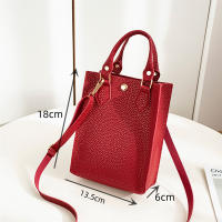 Bolso De Mano Para Mujer 2024 Moda Verano Bolso Cruzado De Hombro Solid Color Todoterreno Monedero De Mujer - details 0
