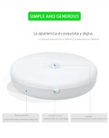 Lámpara De Noche LED Con Sensor De Movimiento Control Botón Recargable Por USB Luz Dimmable Para Escaleras Armario Armario - details 8