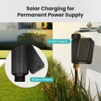 Medidor De Agua Con Timer WiFi Solar De MoesHouse IP65 Impermeable Con Sensor De Temperatura Y Humedad Del Suelo Y Atril De Latón - details 2