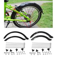 Juego De Parachoques Plegables Para Bicicleta 14'' 20'' Sistema De Freno Universal Accesorios Para Ruedas Montaje Incluido - details 2