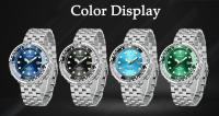 Reloj De Pulsera De Cuarzo Para Hombre 2024 Resistente Al Agua Y Al Choque Cronógrafo Deportivo Al Aire Libre Reloj Militar Con Manos Luminosas Y Fecha Automática - details 10