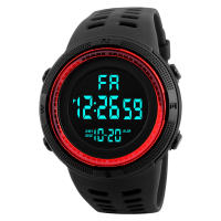 Reloj Deportivo Digital Para Hombre Con Pantalla Grande Luminosa Impermeable Multifuncional Militar Reloj De Pulsera Electrónico Con Alarma Y Cronómetro - details 12