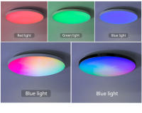 Luz De Techo LED Inteligente TUYA RGB Control Remoto Bluetooth 2.4G 30W 36W 220V Decoración Para Hogar Dormitorio Sala De Estar Cocina - details 11