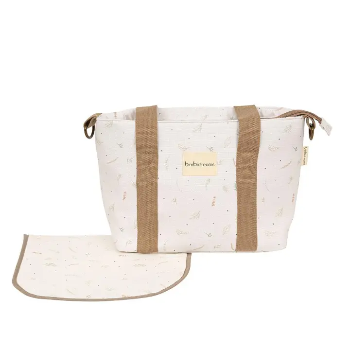 Bimbidreams bimbiclass | Crossbody con cambiador Botanic | bolso silla de paseo - 1