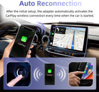 Adaptador Mini Carplay Wireless 2 En 1 Con Conexión Rápida WiFi Para Android Auto USB/Type C Plug And Play Sin Configuración Necesaria - details 9