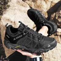 Zapatos De Senderismo Para Hombre HIKEUP No Esmerilados Transpirables Resistentes Al Desgaste Impermeables Para Escalada Y Turismo En Montañas - details 22