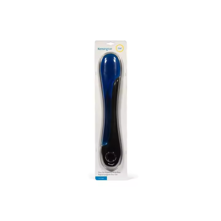 KENSINGTON 62397 - Reposamuñecas Duo gel teclado color negro/azul - 1