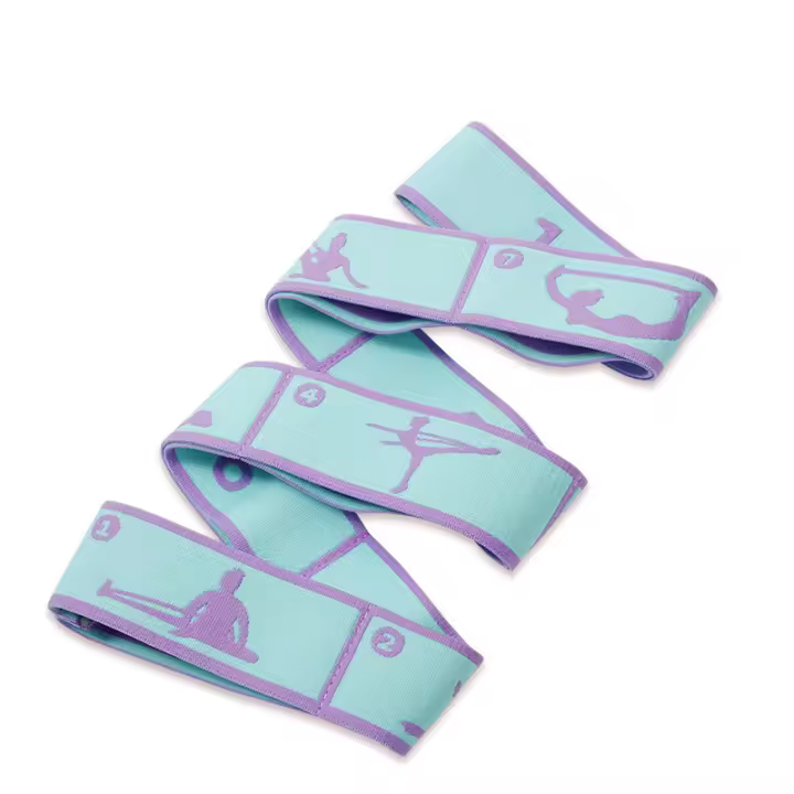 Banda De Resistencia Para Yoga Y Pilates Slimming Auxiliar De Estiramiento Elasticidad Multi Funcional Para Entrenamiento De Latin Adulto Principiante - 1