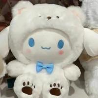Muñeca De Peluche Sanrio 25Cm Kuromi Cinnamoroll Cross Dressing Hello Kitty My Melody Juguete De Dibujos Animados Regalos De Navidad - details 1