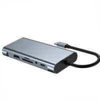 Hub USB C 4K 30Hz Adaptador Tipo C a HDMI Compatible Con USB 3.0 11 En 1 Dock PD 87W Splitter USB C Para MacBook pro Air - details 8