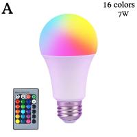 Bombilla LED Inteligente E27 220V RGB Cambio De Color 16 Colores Control Remoto 8M Iluminación Para Hogar Decoración De Fiesta - details 5