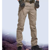 Pantalones Tácticos Livianos Edición Reforzada Para Hombre Outdoor Casual Pantalones Elásticos De Trabajo Verano Commuting Pantalones Rectos - details 2