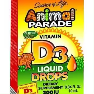 Nature'S Plus Animal Parade D3 10Ml - 1