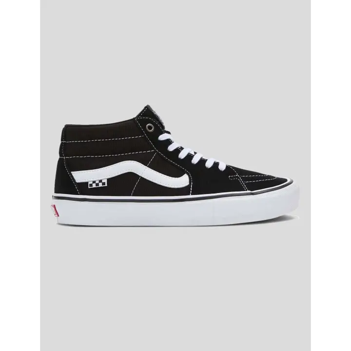 ZAPATILLAS VANS SKATE GROSSO MID NEGRO/BLANCO - 1