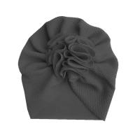 Turbante Para Bebé Niña Bonnet De Cabeza Suave Con Flor Lindo Sombrero Ajustable Para Niños Recién Nacidos Foto Hat Polyester - details 7