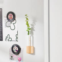Maceta Magnética De Flores Para Nevera Adorable Contenedor Floral Multifuncional Para Estudio Sala De Estar Decoración De Hogar - details 0