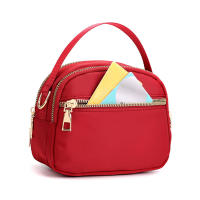 Bolso De Mano Para Mujer Bolso Cruzado Diario O De Hombro Seguro Bolsa De Viaje Casual Material Oxford Con Lining De Poliéster Cierre De Cremallera - details 5