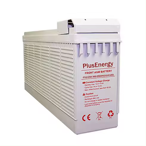 Plusenergy - Batería solar AGM 250Ah / 12v PlusEnergy FT12-250 - 1