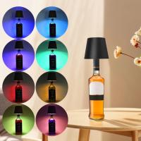 Lámpara De Mesa Inalámbrica Para Botellas De Vino LED Luz Para Uso Exterior Control Táctil Ideal Para Restaurantes Bares Festivales Y Fiestas - details 0