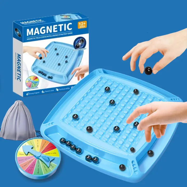 Juego de ajedrez magnético, juegos de mesa magnéticos para adultos, excelentes juguetes para niños y niñas [Hong Kong] - 1