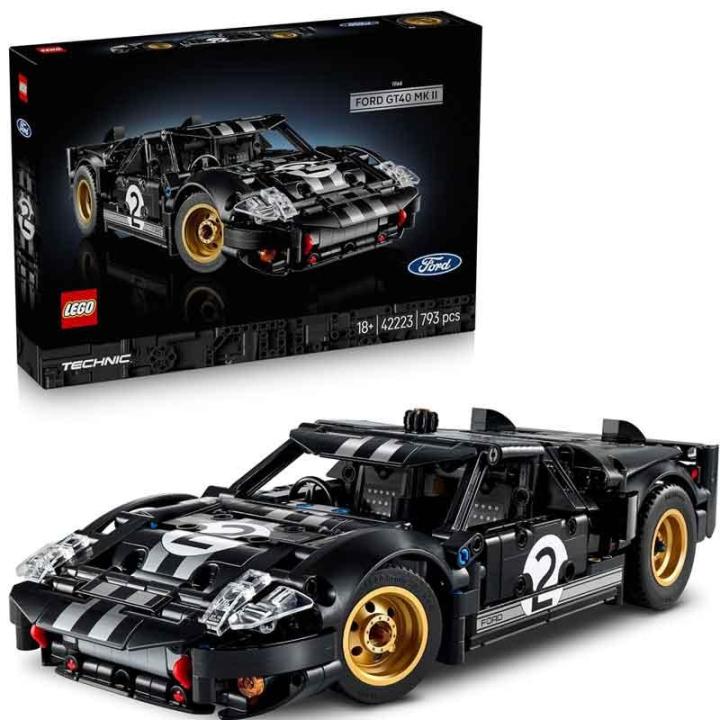 Lego 42223 Technic - Coche de Carreras Ford GT40 MKII de 1966 LEGO