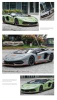 Coche De Escala 1:18 Aventador SVJ De Aleación Modelo De Coche Deportivo Metálico Con Sonido Y Luz Juguete Para Niños Regalo De Cumpleaños - details 7
