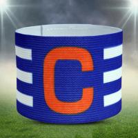 Armband De Competición Leader Brazalete Capitan Con Estampado De Icono Transparente Y Cierre Táctil Para Capitán De Fútbol Material Poliéster Transpirable - details 0