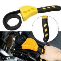 Llave De Cinturón Multifuncional Ajustable Con Correa De Goma Herramienta De Apertura De Botellas De Tubo De Carburador Y Filtro De Aceite Universal Tipo 6 Pulgadas - details 3