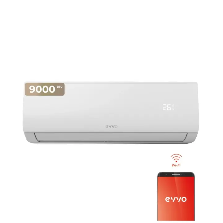 Aire Acondicionado Split EVVO Clima WIFI 1x1 desde 9000 BTU hasta 24000 BTU - 1