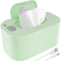 Calentador De Toallas Para Bebé Thermostat Portátil Dispensador De Toallas Húmedas Con Calentamiento Uniforme Y Evitando La Secado USB - details 8