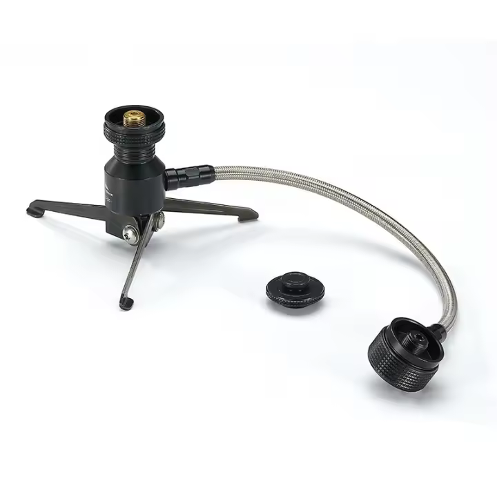 CAMPINGMOON BKZ23-OD Estufa De Rocket Portátil Para Camping Soporte Tripod Y Adaptador De Tanque De Gas Altos Montañas - 1