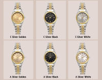 Reloj De Mujer Lujo CHENXI De Cuarzo Con Dial Pequeño Acero Inoxidable Dorado Moda Casual Resistente Al Agua Manos Luminosas Estilo Elegante - details 2