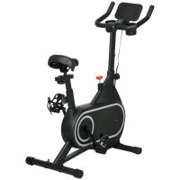 SPORTNOW Bicicleta Estática Bicicleta de Fitness con Resistencia Ajustable en 8 Niveles Pantalla LCD Volante Silencioso y Soporte para Botella Carga 150 kg para Entrenamiento en Hogar Gimnasio - details 6