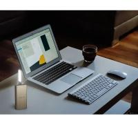 Lámpara LED Portátil USB Ultra Brillante 3000K-7000K Con Interruptor Táctil Para Computadora Móvil Libro Luz Nocturna 3/8/24 LEDs - details 7