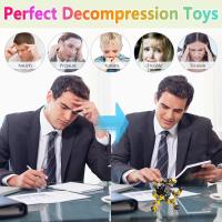 Fidget Spinners transformables 4 piezas para niños y adultos, juguetes sensoriales para el Alivio del estrés - details 2