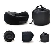 Almohada De Memoria Para El Cuello U Tipo Viaje Portátil Descanso Del Mediodía Aéreo Bolsa De Transporte Soporte Cervical Para Dormir Y Camping - details 8