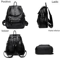 Mochila de de de de cuero alta calidad para para mujer, bolso bolso hombro femenino Vintage, viaje m - details 28