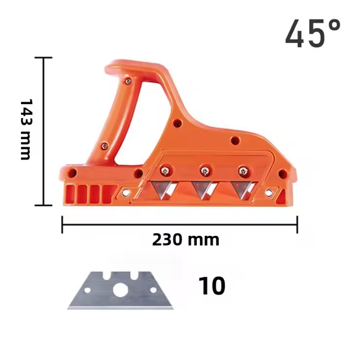 Cortador Rápido De Tabique De Yeso Herramienta Manual Para Engrosamiento De Borde 45°/60° Trimmer De Madera Herramienta De Carpintería - 1