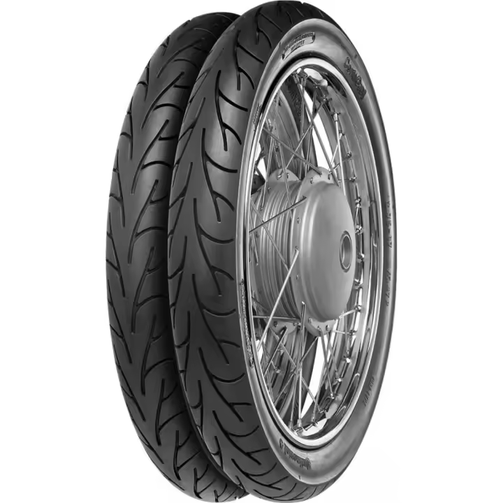 Neumatico De Moto-Continental-80/70 -16 40E Kks 11 F/R Tt Reinf.-Ciclomotor-F/R - 1