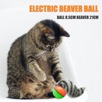Juguete Interactivo Para Perros Y Gatos Electric Beaver Weasel Rolling Ball Entrenamiento Agilidad Animación Aleatoria Suministros Para Mascotas - details 9