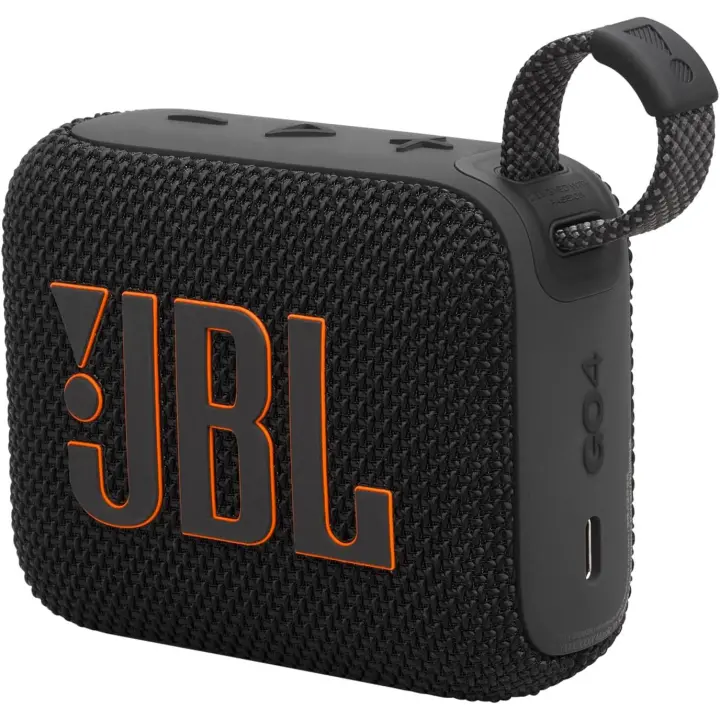 JBL GO 4, Altavoz inalámbrico portátil con Bluetooth, Resistente al agua y al polvo (IP67), Hasta 7h de Reproducción + 2h Extra con Playtime Boost, Negro, Azul - 1