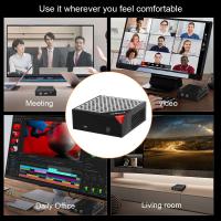 Mini PC Ninkear MBOX 6, AMD Ryzen 5 6600H 6 núcleos, 16GB RAM DDR5 512GB SSD, Windows 11, HDMI+DP+Type-C conpantalla 4K, WiFi 6, Bluetooth 5.2, 2*USB 3.0, 2*USB 2.0, 2*RJ45, Luz RGB, For Work and Daily Use - details 4