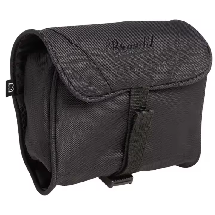 Brandit Bolsa De Lavado Mediana Negro - 1